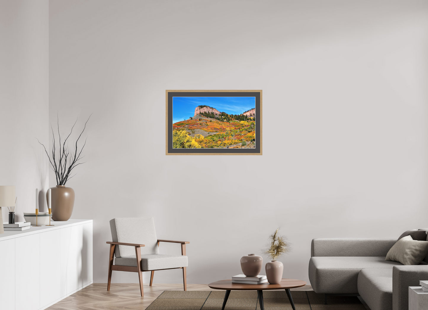 Blue Mesa Point – Autumn’s Boldest Brushstroke Nature Photography Print