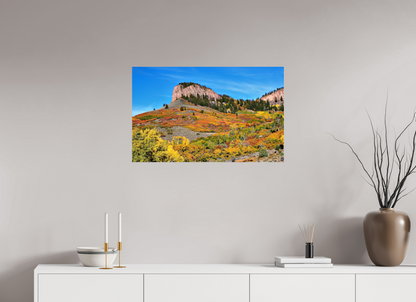Blue Mesa Point – Autumn’s Boldest Brushstroke Nature Photography Print