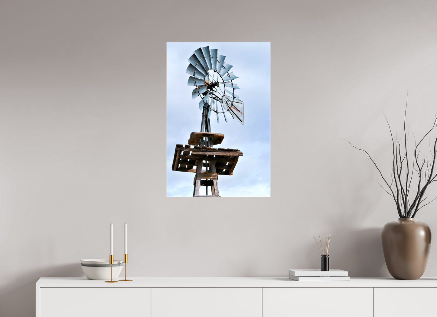 Rustic Windmill – A Tribute to Timeless Americana