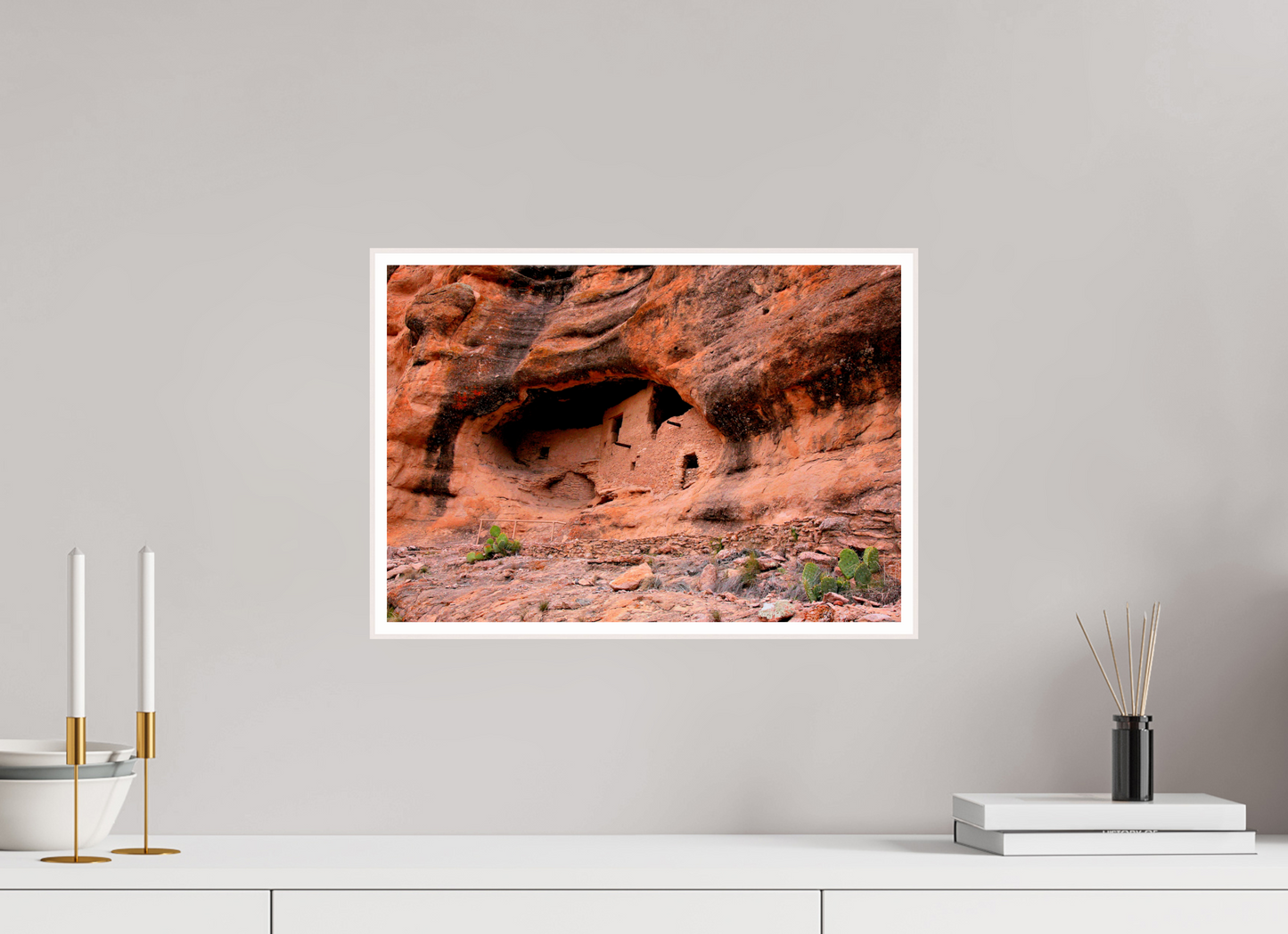 Gila Ruins – A Glimpse into Ancient Ingenuity Nature Photography Print