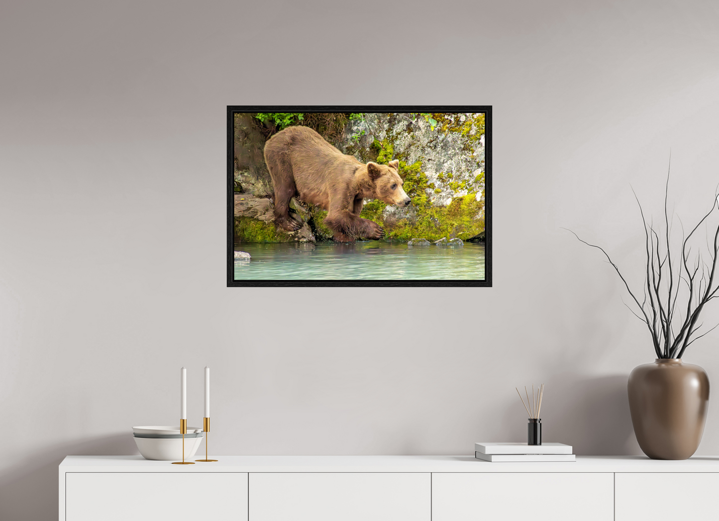 Testing the Waters Nature Photography Print