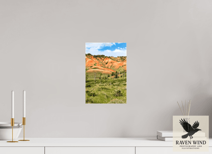 8 x 12″, Print on Canvas - ready to hang or set on a shelf Salmon Hills Nature Photography Print