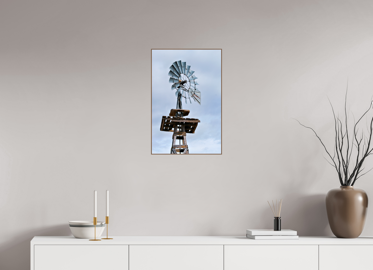 Rustic Windmill – A Tribute to Timeless Americana