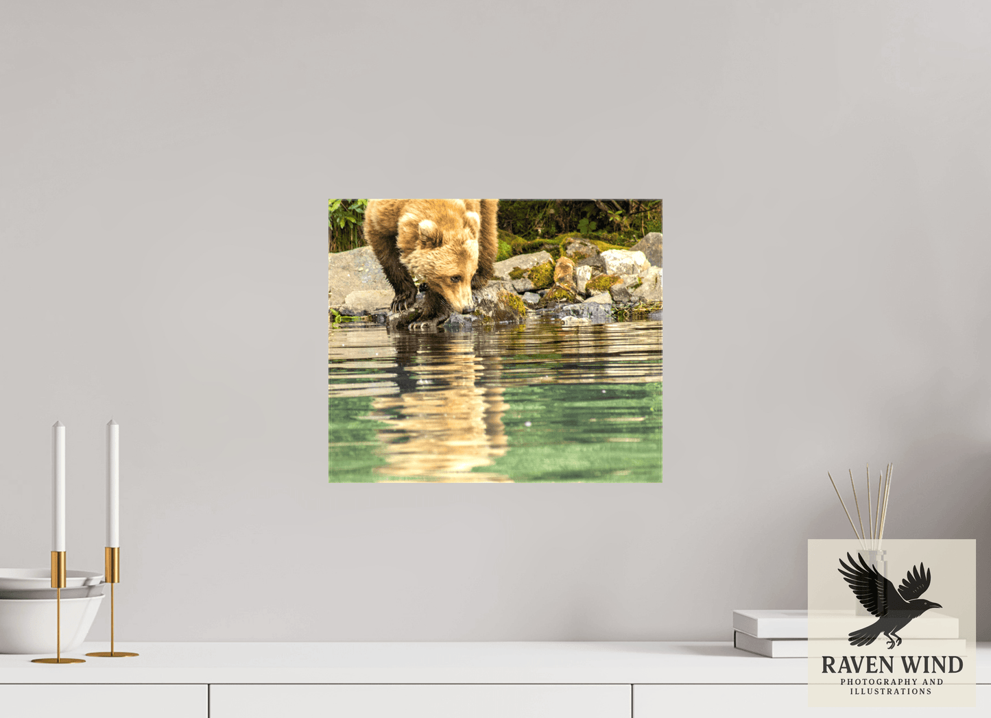 14.2 x 12″, Print on Canvas- ready to hang or set on a shelf A Closer Look Nature Photography Print