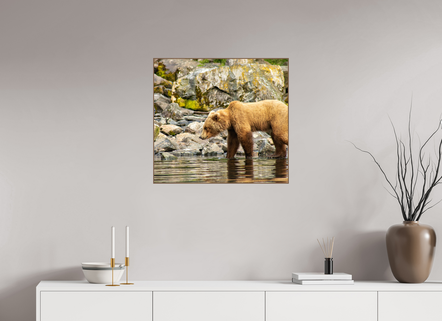 Looking for Dinner Nature Photography Print