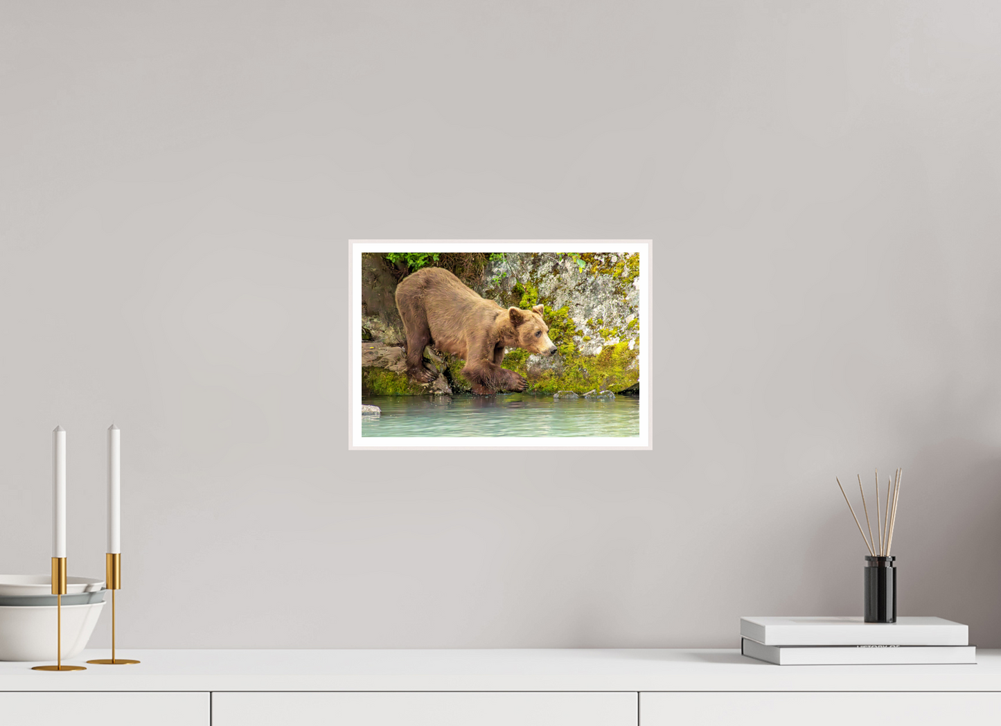 Testing the Waters Nature Photography Print