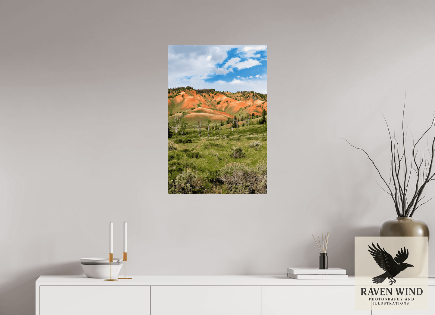 20 x 30″, Fine Art Print on Photo Rag Baryta - unframed (email for frame options) Salmon Hills Nature Photography Print