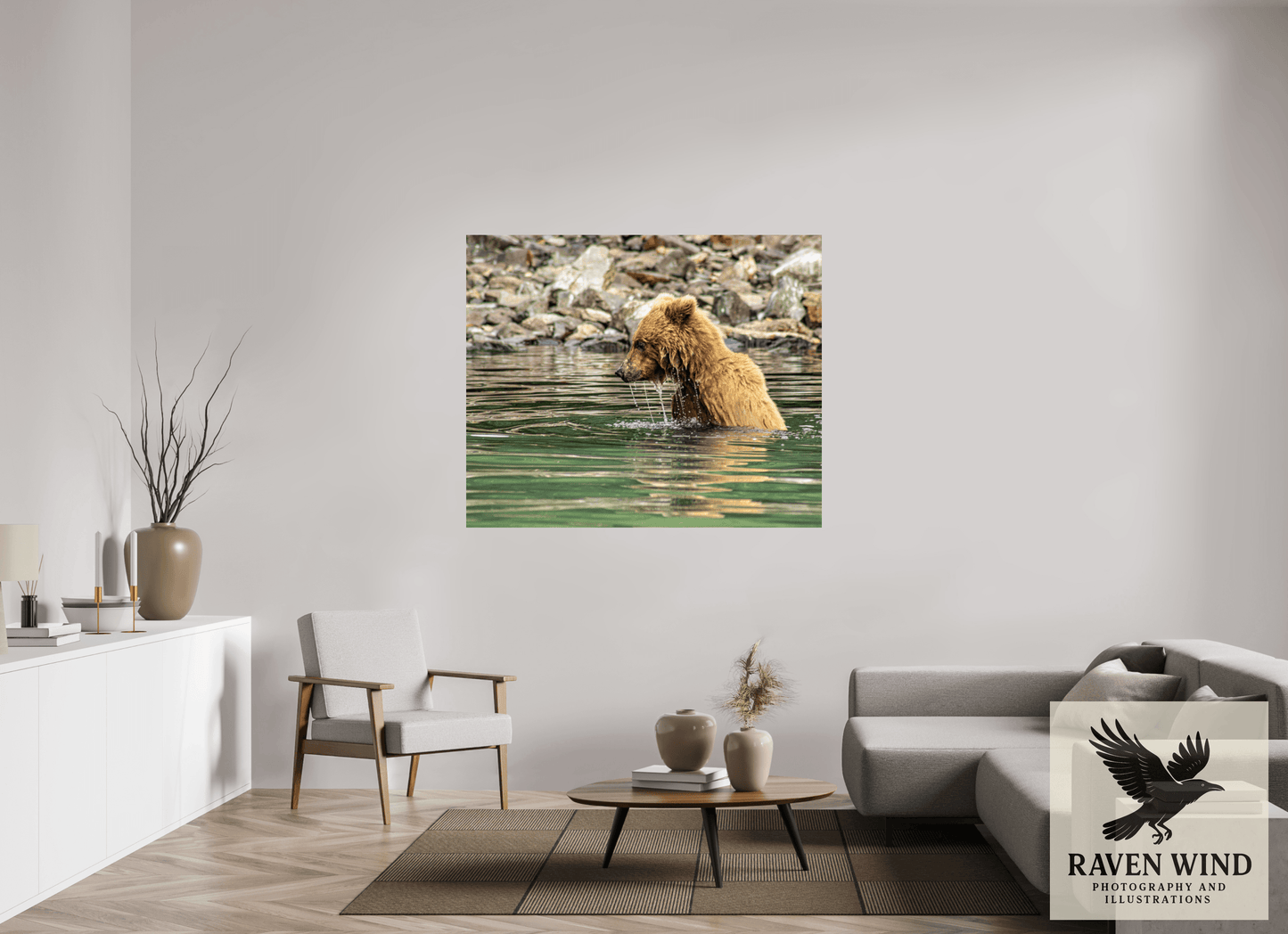 57.1 x 47″, ChromaLuxe HD Metal Print - ready to hang Eye on the Prize Nature Photography Print