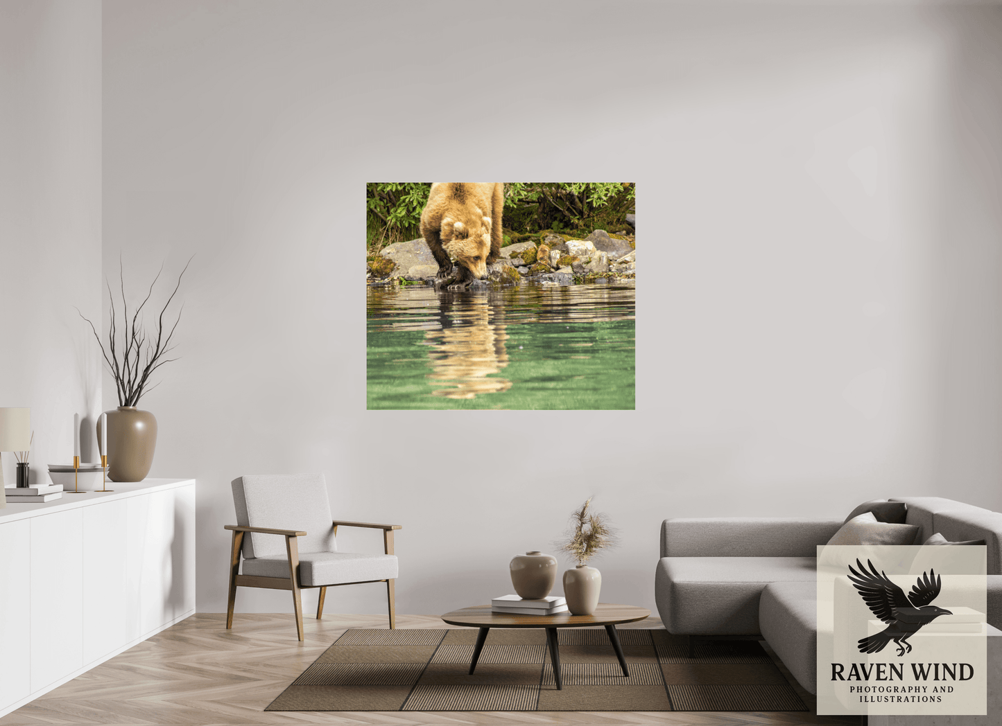 55.5 x 47″, Photo Print Under Acrylic Glass - ready to hang A Closer Look Nature Photography Print
