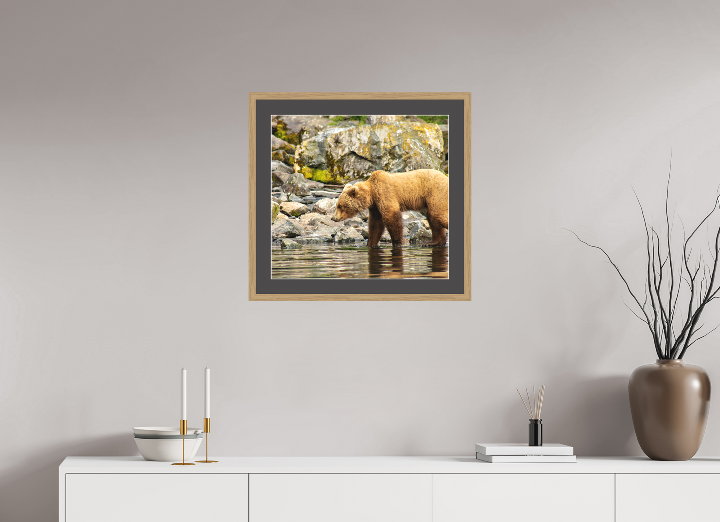 Looking for Dinner Nature Photography Print