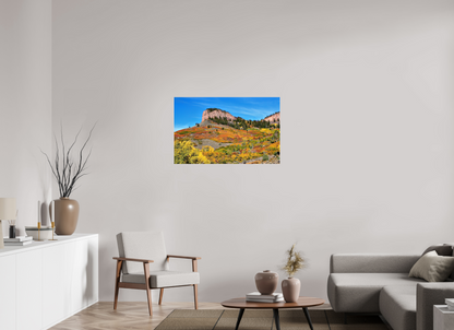 Blue Mesa Point – Autumn’s Boldest Brushstroke Nature Photography Print