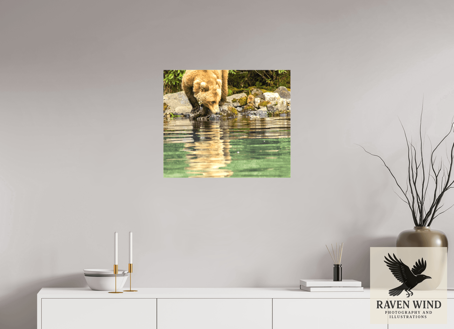 23.6 x 20″, Print on Canvas- ready to hang or set on a shelf A Closer Look Nature Photography Print