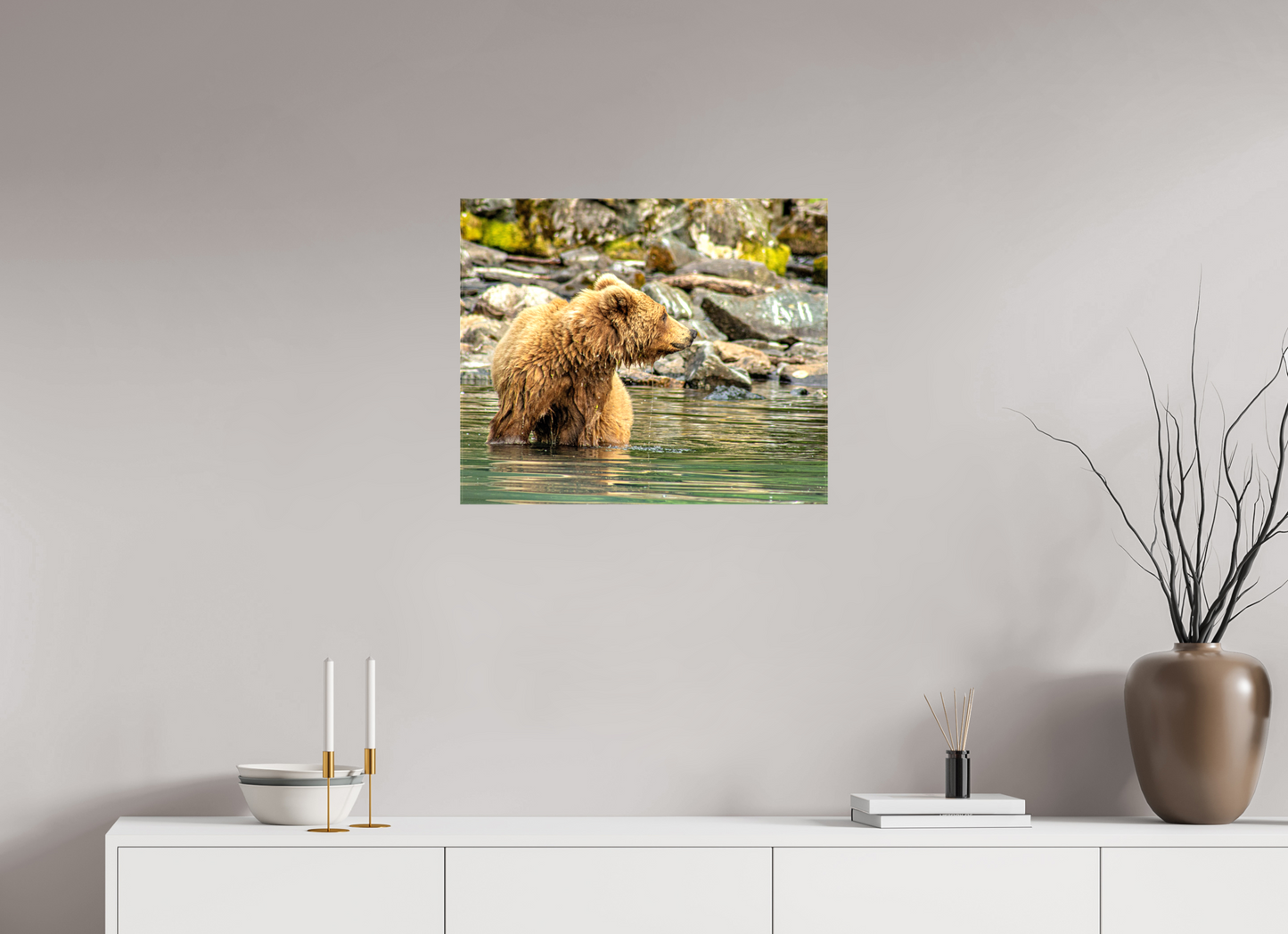 Watchful Momma Nature Photography Print