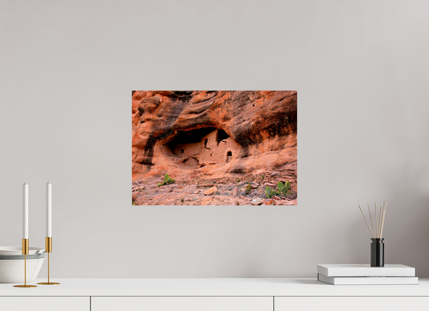 Gila Ruins – A Glimpse into Ancient Ingenuity Nature Photography Print