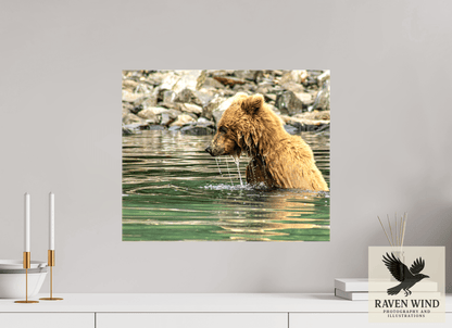 19.4 x 16″, Print on Canvas - ready to hang or set on a self Eye on the Prize Nature Photography Print
