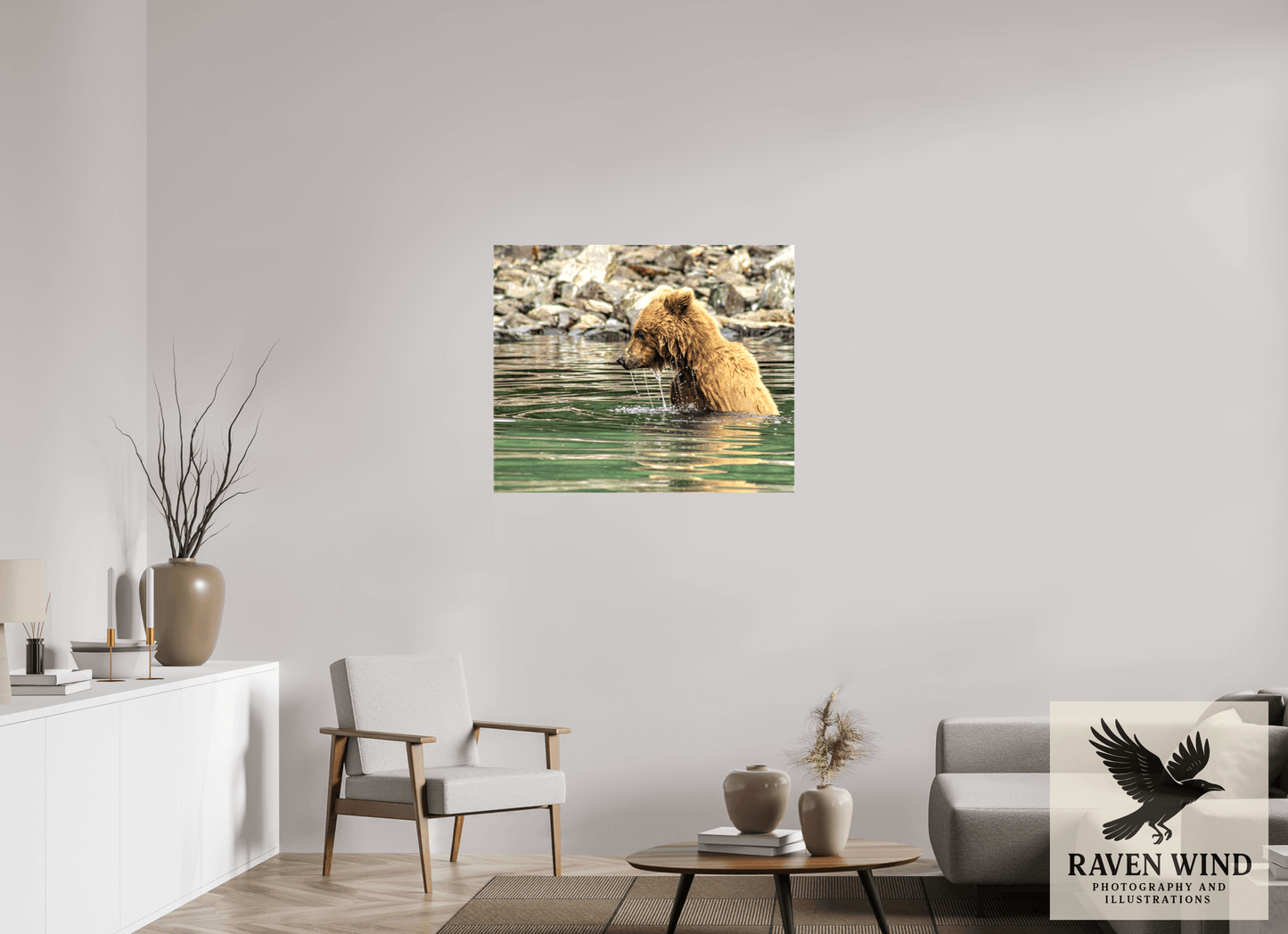 37.7 x 31″, Print on Canvas - ready to hang or set on a self Eye on the Prize Nature Photography Print