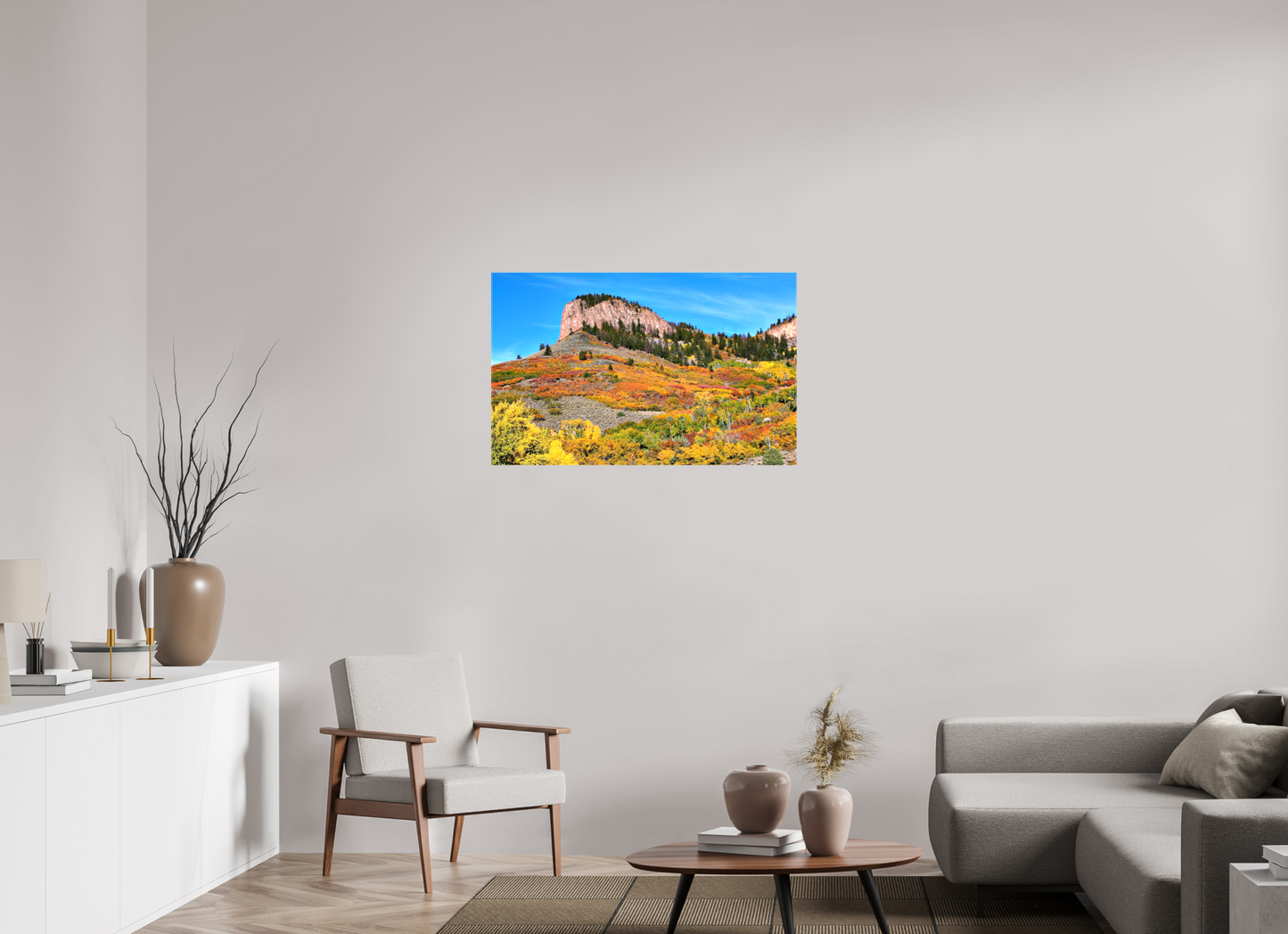 Blue Mesa Point – Autumn’s Boldest Brushstroke Nature Photography Print