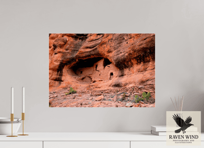 23 x 16″, Photo Print Under Acrylic Glass - ready to hang Gila Ruins - A Glimpse into Ancient Ingenuity Nature Photography Print