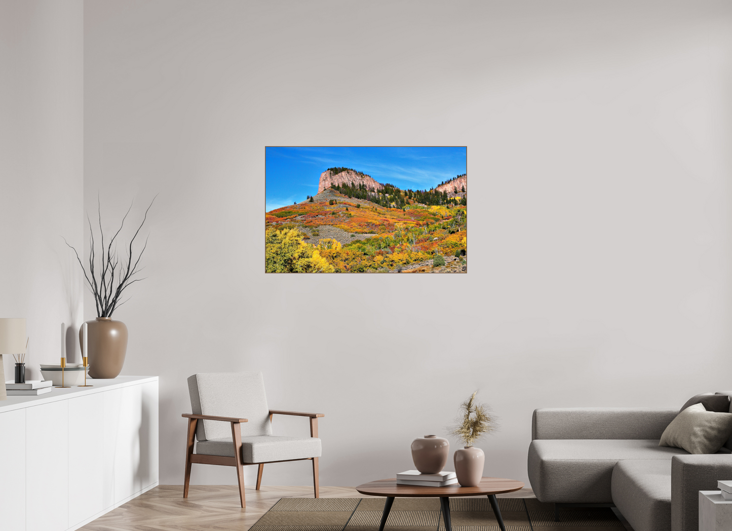Blue Mesa Point – Autumn’s Boldest Brushstroke Nature Photography Print