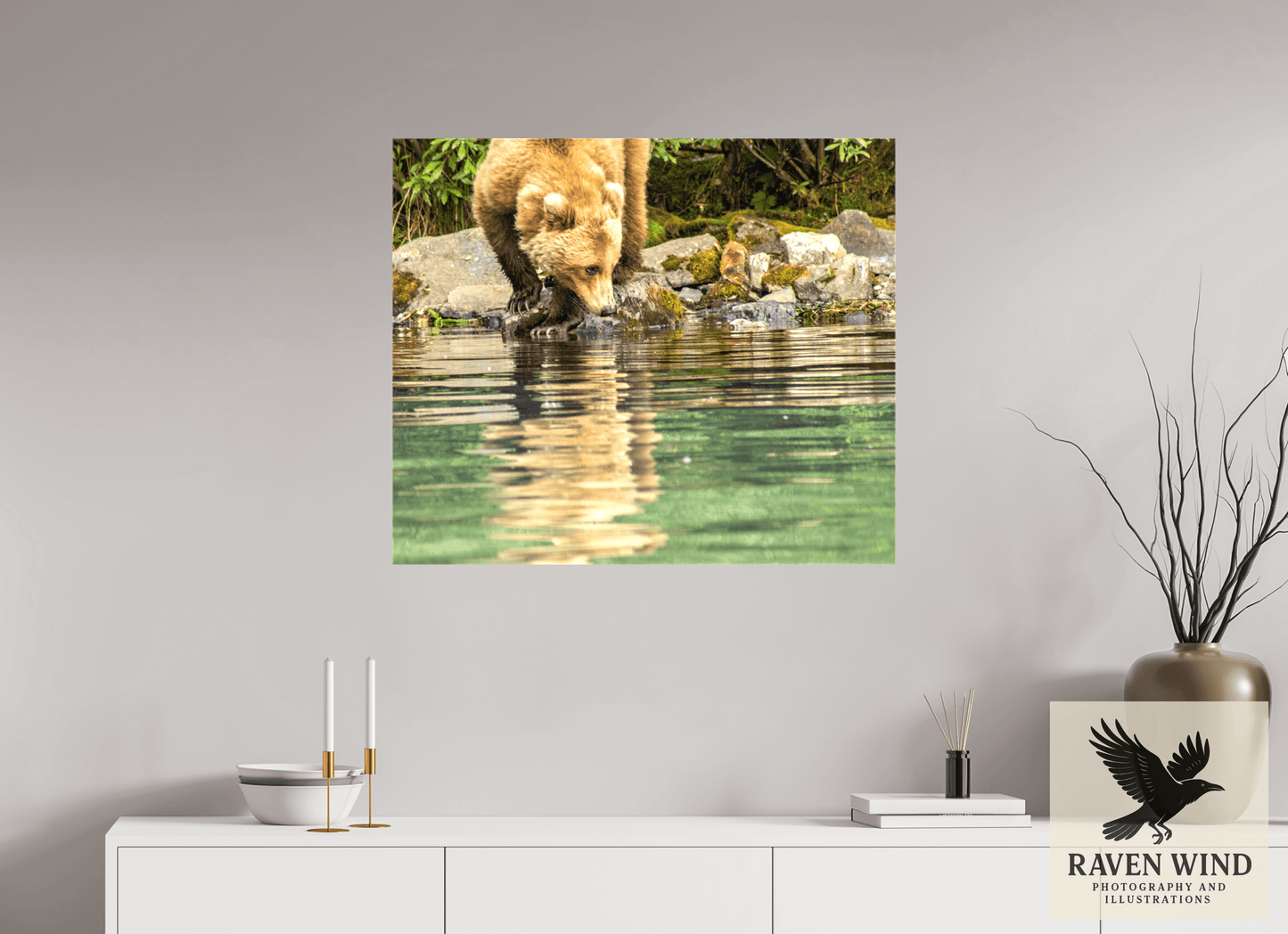 33.1 x 28″, Print on Canvas- ready to hang or set on a shelf A Closer Look Nature Photography Print