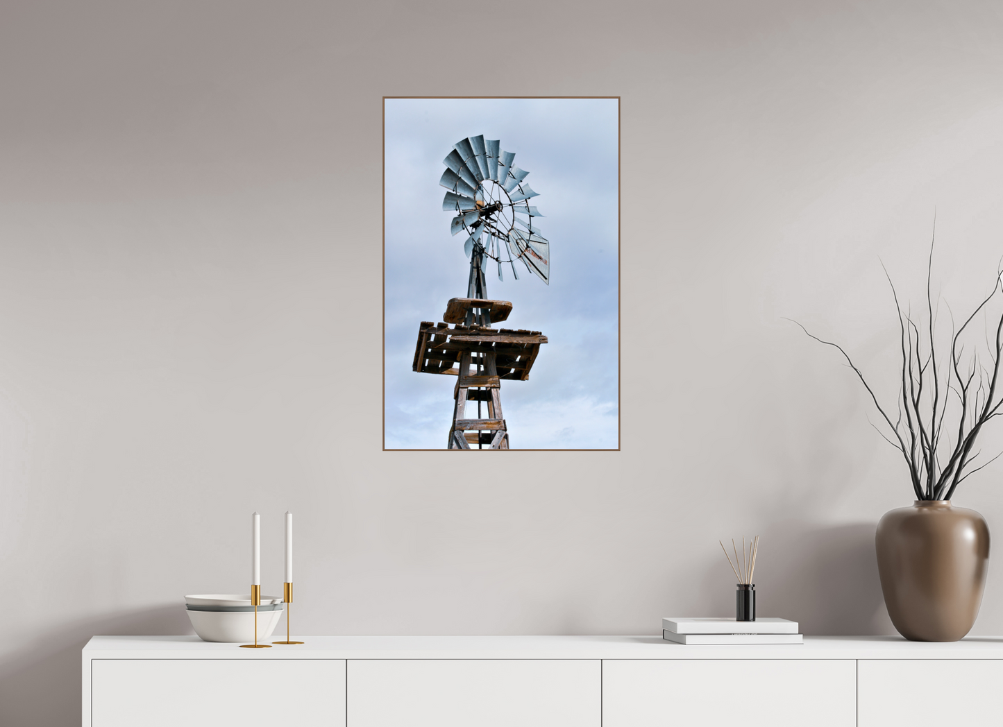 Rustic Windmill – A Tribute to Timeless Americana