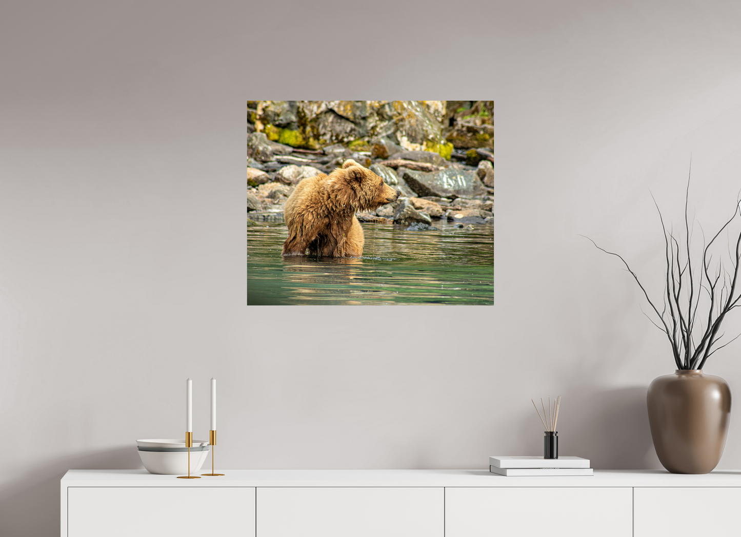 Watchful Momma Nature Photography Print