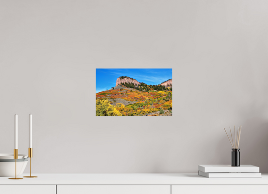 Blue Mesa Point – Autumn’s Boldest Brushstroke Nature Photography Print