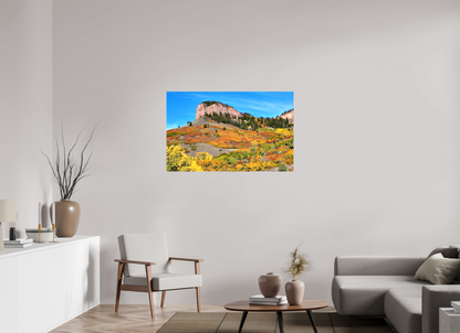 Blue Mesa Point – Autumn’s Boldest Brushstroke Nature Photography Print