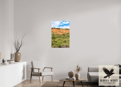 24 x 36″, Print on Canvas - ready to hang or set on a shelf Salmon Hills Nature Photography Print