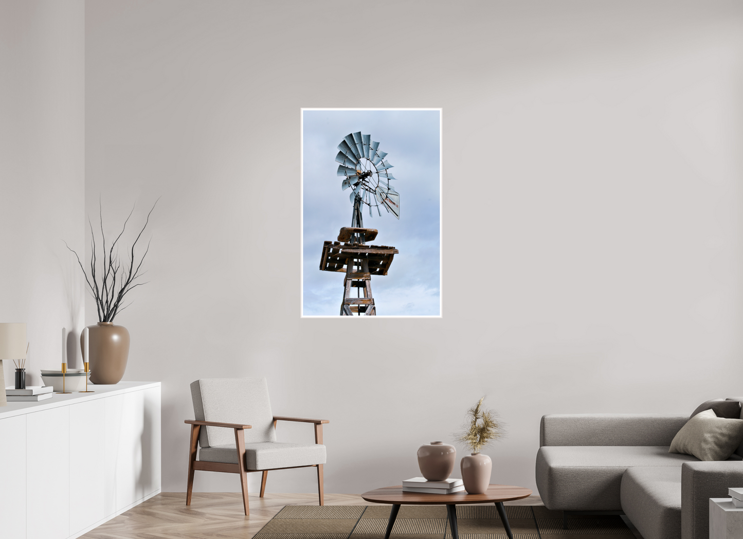 Rustic Windmill – A Tribute to Timeless Americana
