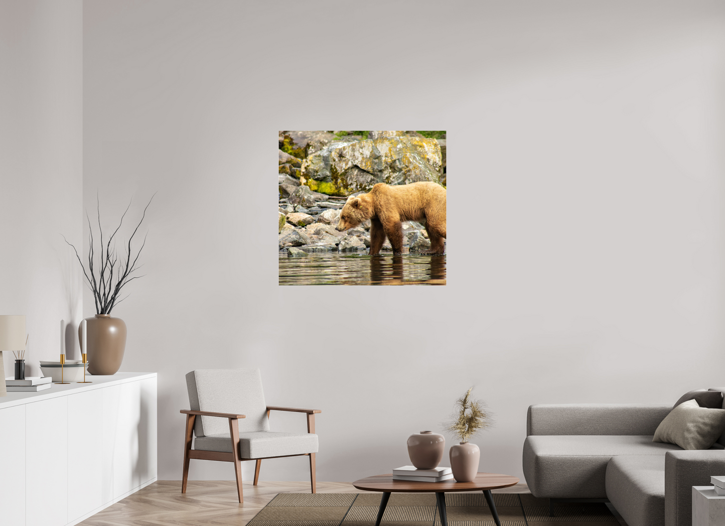 Looking for Dinner Nature Photography Print