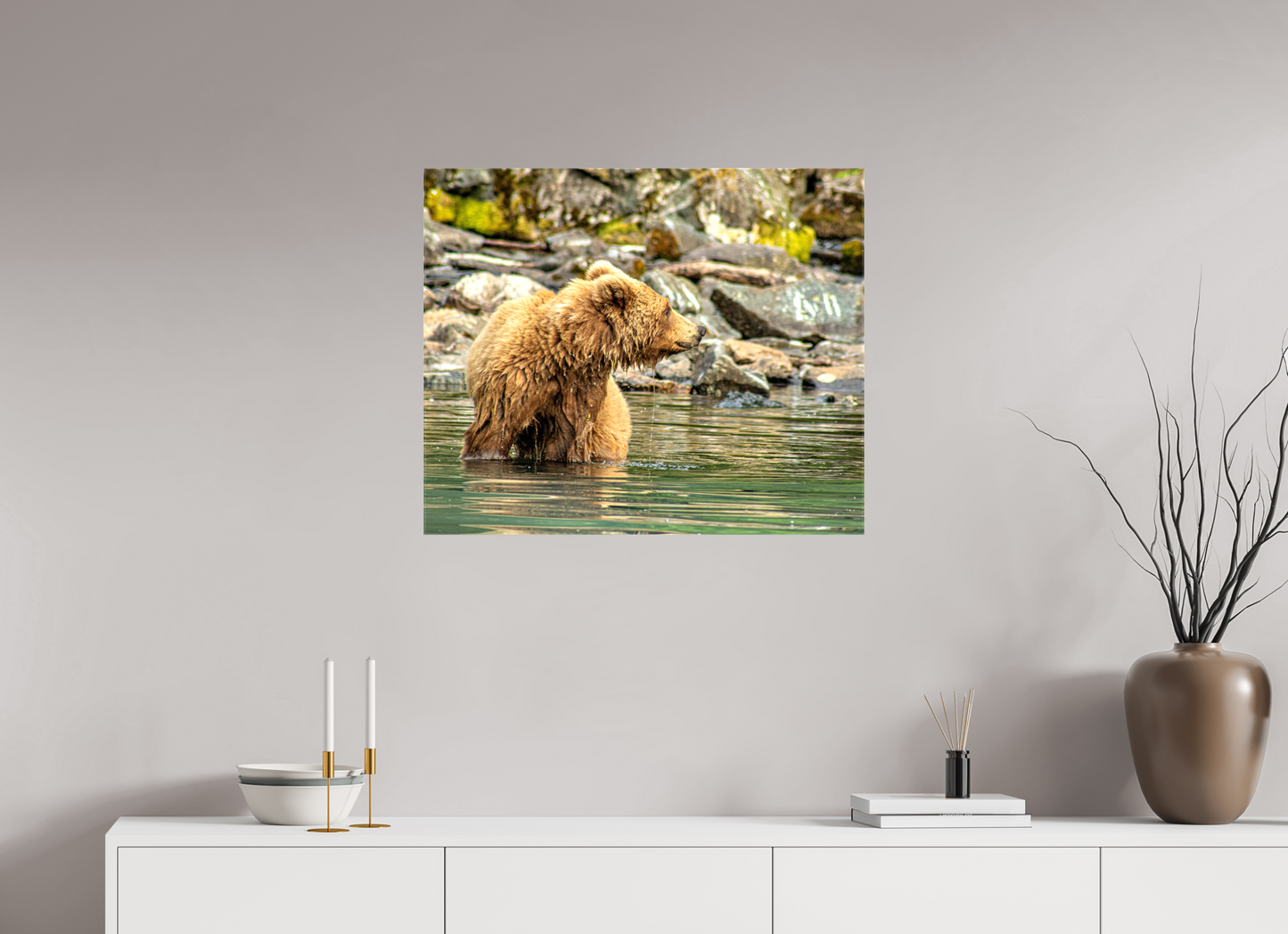 Watchful Momma Nature Photography Print