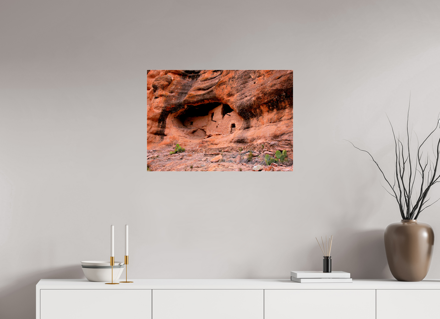 Gila Ruins – A Glimpse into Ancient Ingenuity Nature Photography Print