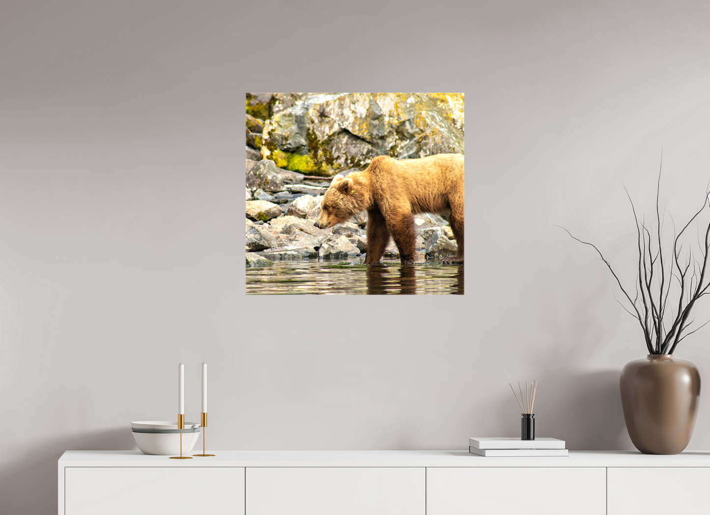 Looking for Dinner Nature Photography Print