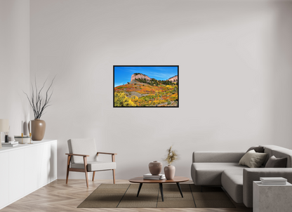 Blue Mesa Point – Autumn’s Boldest Brushstroke Nature Photography Print