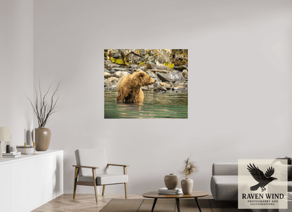 47 x 39″, Photo Print Under Acrylic Glass - ready to hang Watchful Momma Nature Photography Print