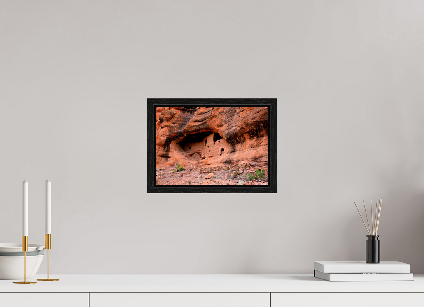 Gila Ruins – A Glimpse into Ancient Ingenuity Nature Photography Print