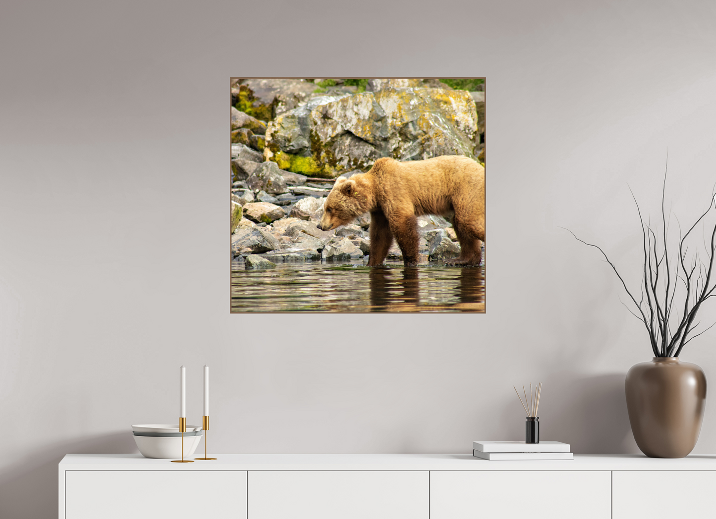 Looking for Dinner Nature Photography Print