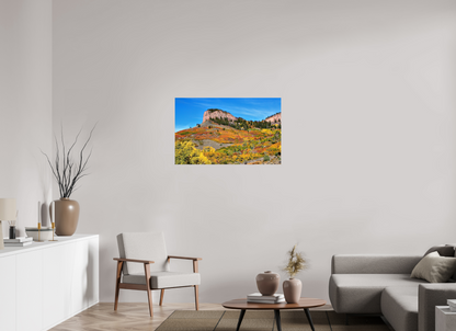 Blue Mesa Point – Autumn’s Boldest Brushstroke Nature Photography Print