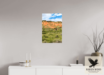 16 x 24″, Print on Canvas - ready to hang or set on a shelf Salmon Hills Nature Photography Print