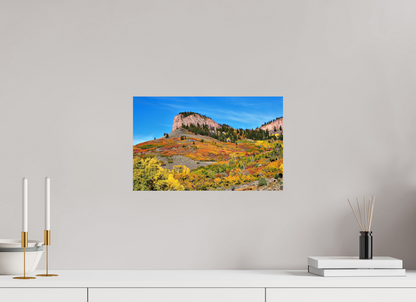 Blue Mesa Point – Autumn’s Boldest Brushstroke Nature Photography Print