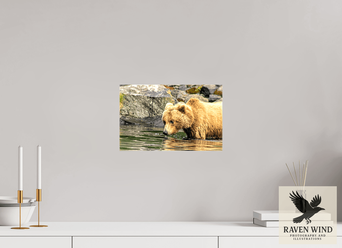 12.6 x 8″, Print on Canvas - ready to hang or set on a shelf Wild Focus Nature Photography Print