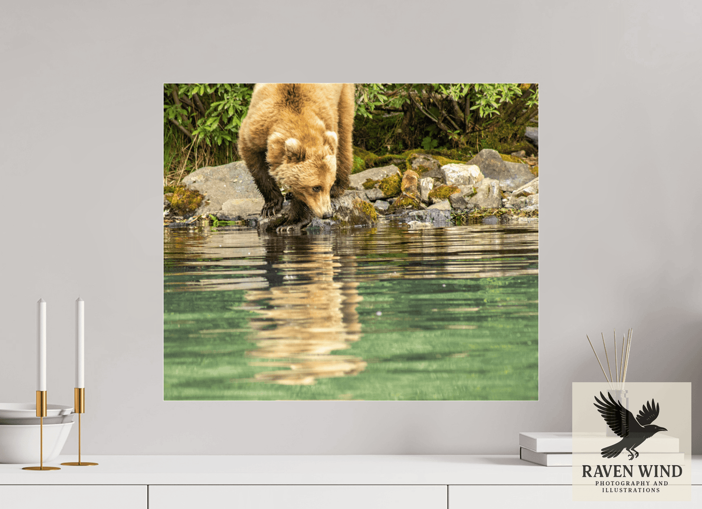 23.6 x 20″, Photo Print Under Acrylic Glass - ready to hang A Closer Look Nature Photography Print