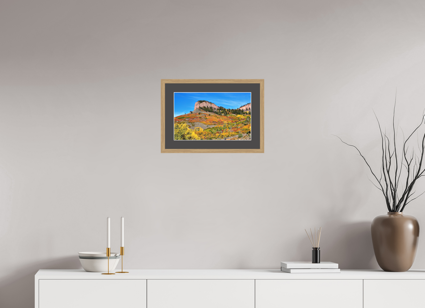 Blue Mesa Point – Autumn’s Boldest Brushstroke Nature Photography Print