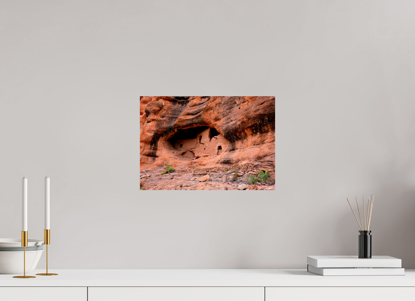 Gila Ruins – A Glimpse into Ancient Ingenuity Nature Photography Print