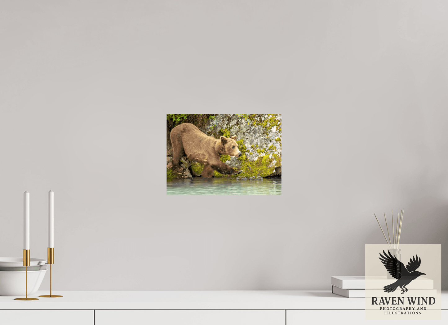 11.3 x 8″, Fine Art Print on Pearl Texture - unframed (email for frame options) Momma on a Mission Nature Photography Print