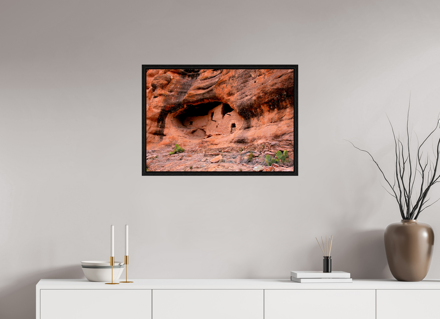Gila Ruins – A Glimpse into Ancient Ingenuity Nature Photography Print