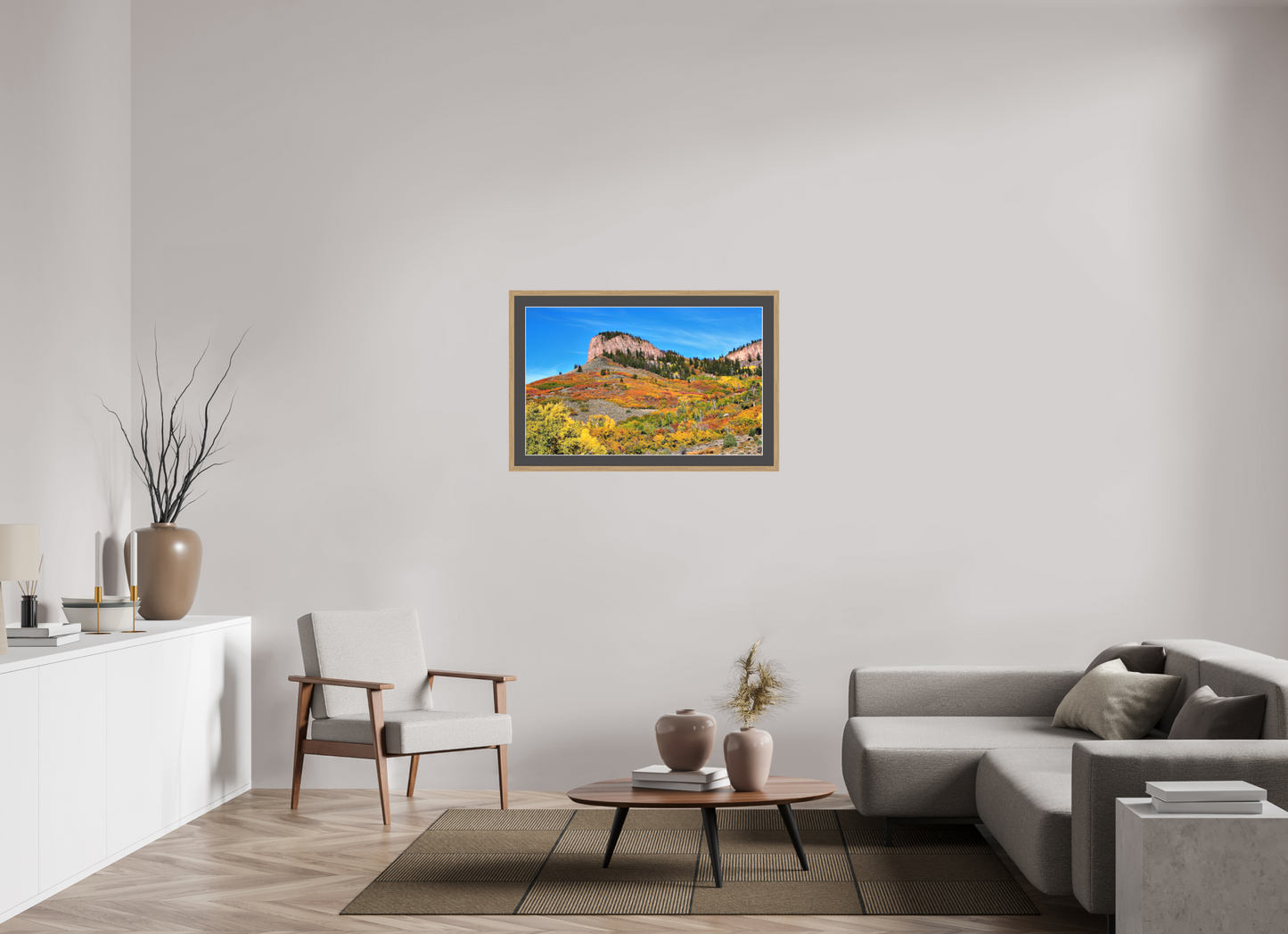 Blue Mesa Point – Autumn’s Boldest Brushstroke Nature Photography Print