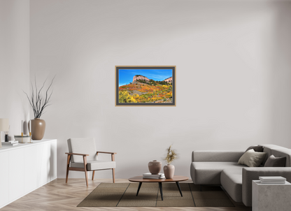Blue Mesa Point – Autumn’s Boldest Brushstroke Nature Photography Print