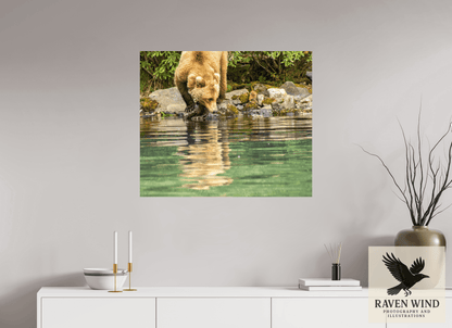33.1 x 28″, ChromaLuxe HD Metal Print - ready to hang A Closer Look Nature Photography Print